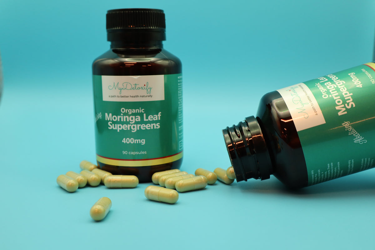 Organic Moringa Leaf 90caps