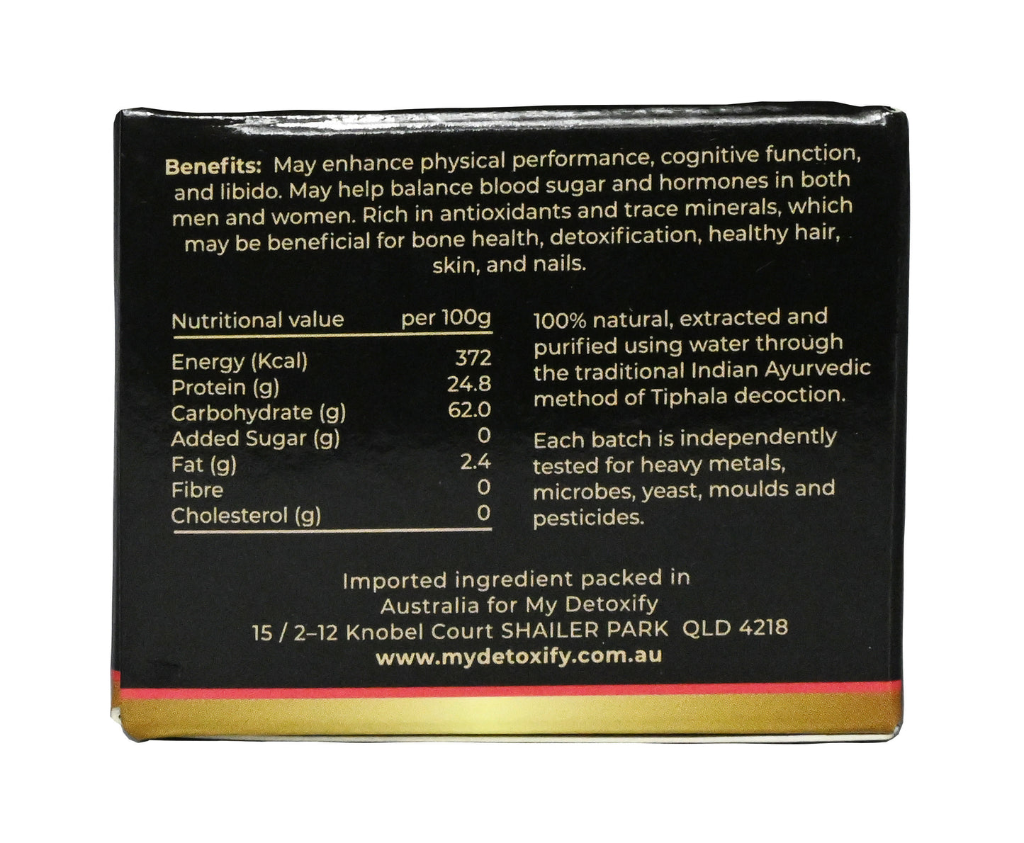 NEW Organic Shilajit Resin