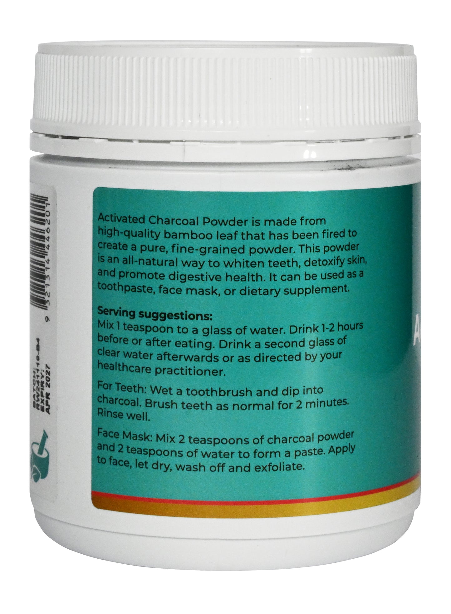 Activated Charcoal Bamboo Leaf