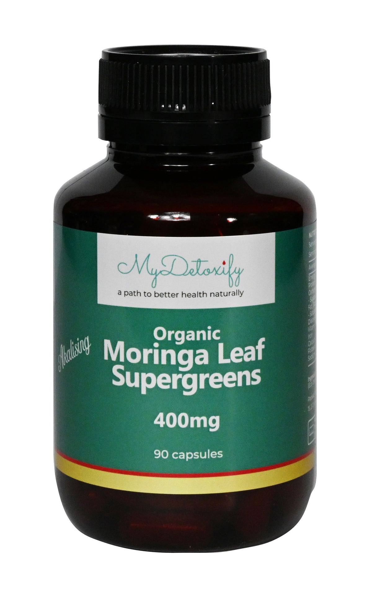 Organic Moringa Leaf 90caps