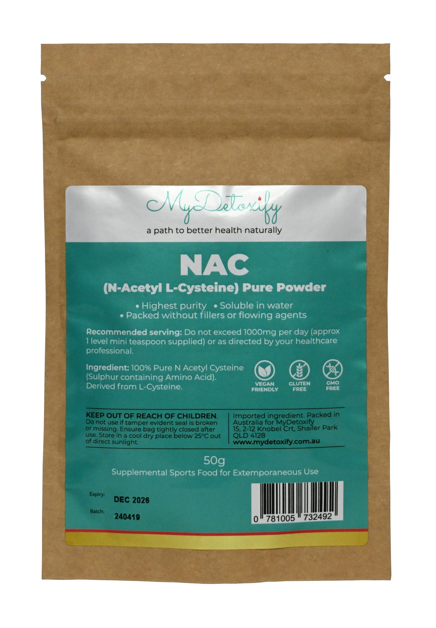 NAC 50gm Powder